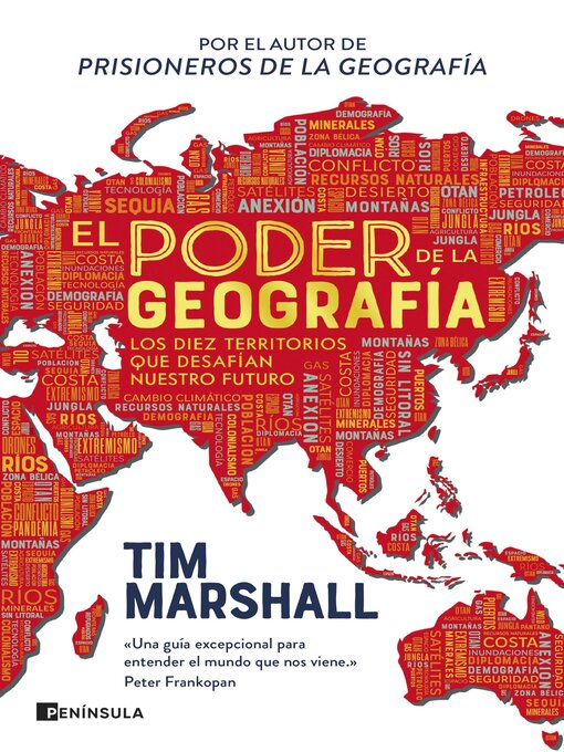 Title details for El poder de la geografía by Tim Marshall - Available